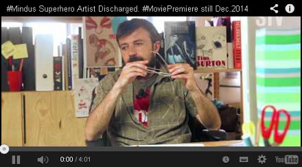 Mindus Superhero - collaboration with Circleme.com